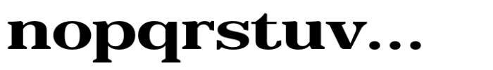 Reigans Bold Expanded Font LOWERCASE