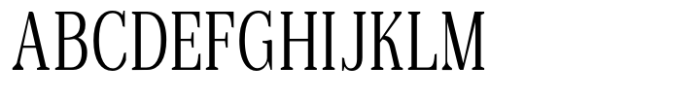 Reigans Condensed Font UPPERCASE