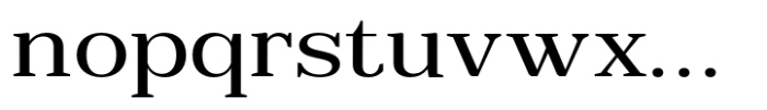 Reigans Semi Expanded Font LOWERCASE