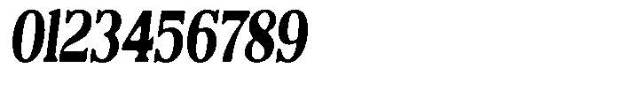 Reigans Soft Black Condensed Italic Font OTHER CHARS