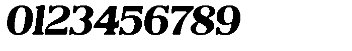 Reigans Soft Black Italic Font OTHER CHARS