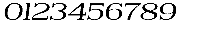 Reigans Soft Expanded Italic Font OTHER CHARS