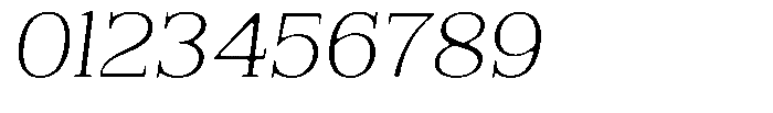 Reigans Soft Extra Light Italic Font OTHER CHARS