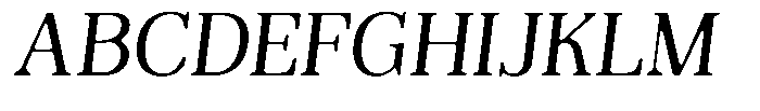 Reigans Soft Italic Font UPPERCASE