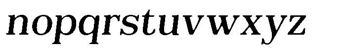 Reigans Soft Medium Italic Font LOWERCASE