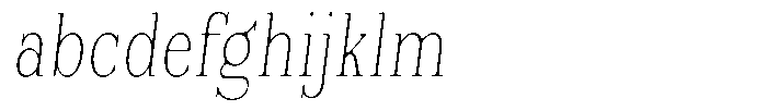 Reigans Soft Thin Condensed Italic FONT