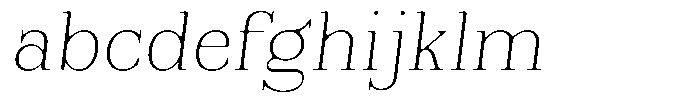 Reigans Soft Thin Italic FONT
