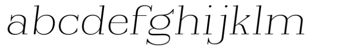 Reigans Thin Semi Expanded Slant FONT