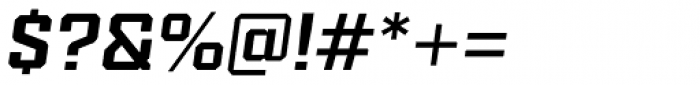 Reileta Semi Bold Italic Font OTHER CHARS