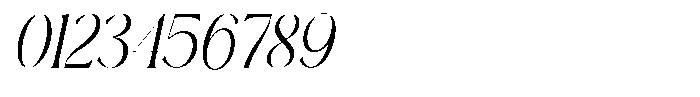 Reilodey Italic Font OTHER CHARS