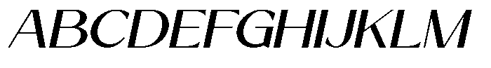 Reilyc Elegant Italic Font UPPERCASE