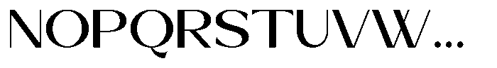 Reilyc Elegant Regular Font UPPERCASE