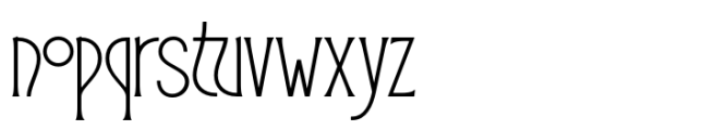 Reina Sofia Font LOWERCASE