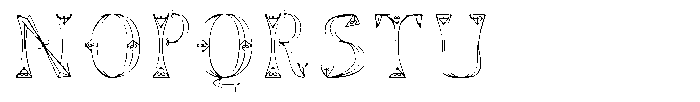Reiner Initials Font LOWERCASE