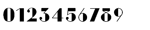 Reiner Meridian Font OTHER CHARS