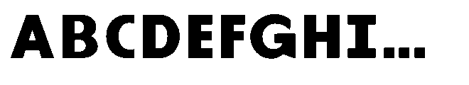 Reiner Neue Black Font UPPERCASE