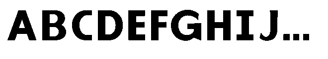 Reiner Neue Extra Bold Font UPPERCASE