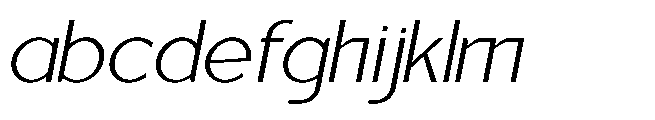 Reiner Neue Italic FONT