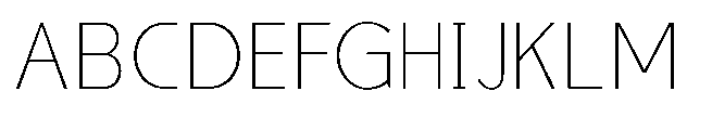 Reiner Neue Light Font UPPERCASE
