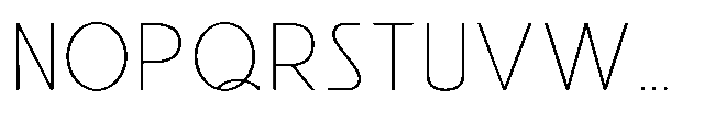 Reiner Neue Light Font UPPERCASE