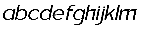 Reiner Neue Medium Italic FONT