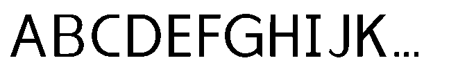 Reiner Neue Medium Font UPPERCASE