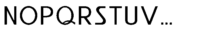 Reiner Neue Medium Font UPPERCASE
