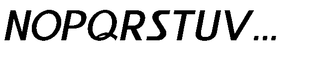 Reiner Neue Semi Bold Italic Font UPPERCASE