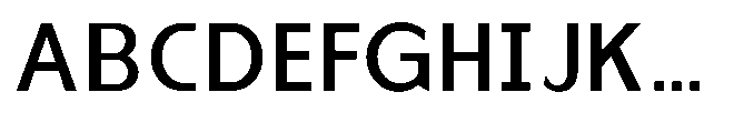 Reiner Neue Semi Bold Font UPPERCASE