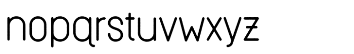 Reiseburo Display Thin Font LOWERCASE