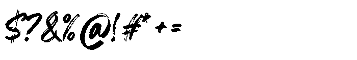 Reissue Font OTHER CHARS