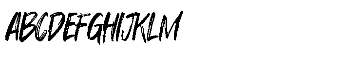 Reissue Font UPPERCASE