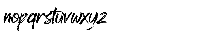 Reissue Font LOWERCASE