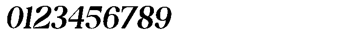 Reiternal Oblique Font OTHER CHARS