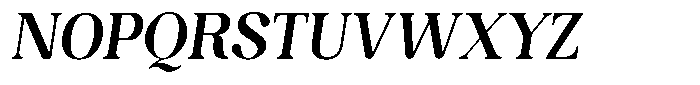 Reiternal Oblique Font UPPERCASE