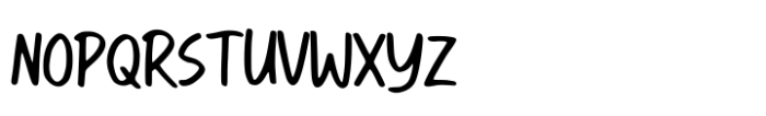 Rejoiceful Biro Font UPPERCASE