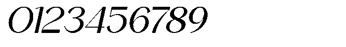 Rekgiva Italic Font OTHER CHARS