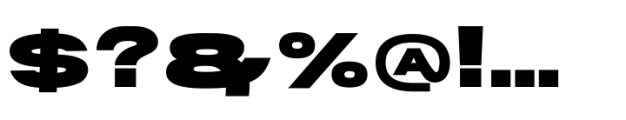 Rekind Expanded Font OTHER CHARS
