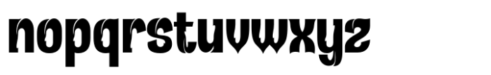 Rekix Black Font LOWERCASE