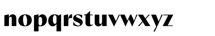 Relais Black Font LOWERCASE