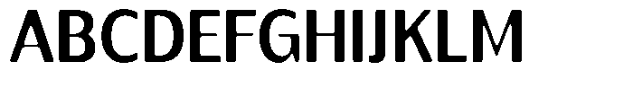 Relastig Soft SemiBold Font UPPERCASE