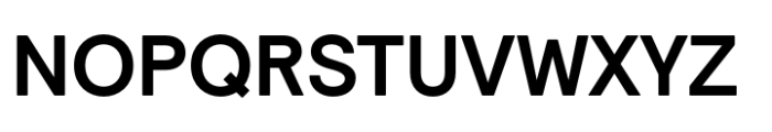 Relative Bold Font UPPERCASE
