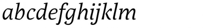 Relato Italic Font LOWERCASE