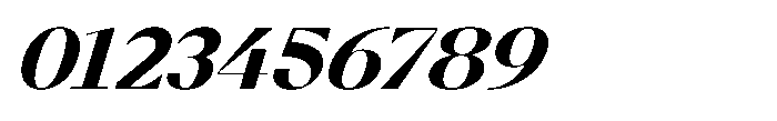 Relicta Bold Italic Font OTHER CHARS