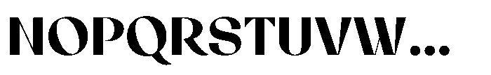 Relicta Bold Font UPPERCASE