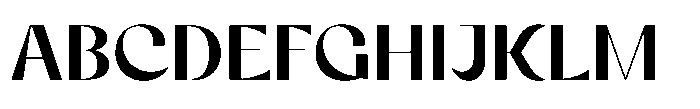 Relicta Demibold Font UPPERCASE