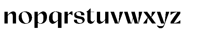 Relicta Demibold Font LOWERCASE