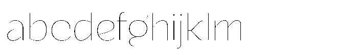 Relicta Thin FONT