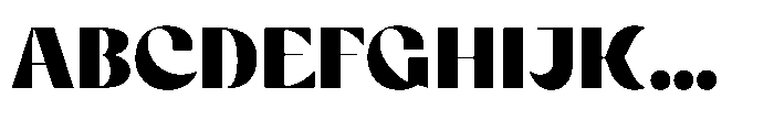 Relicta Ultra Font UPPERCASE