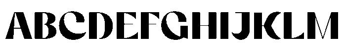 Relicta Ultrabold Font UPPERCASE
